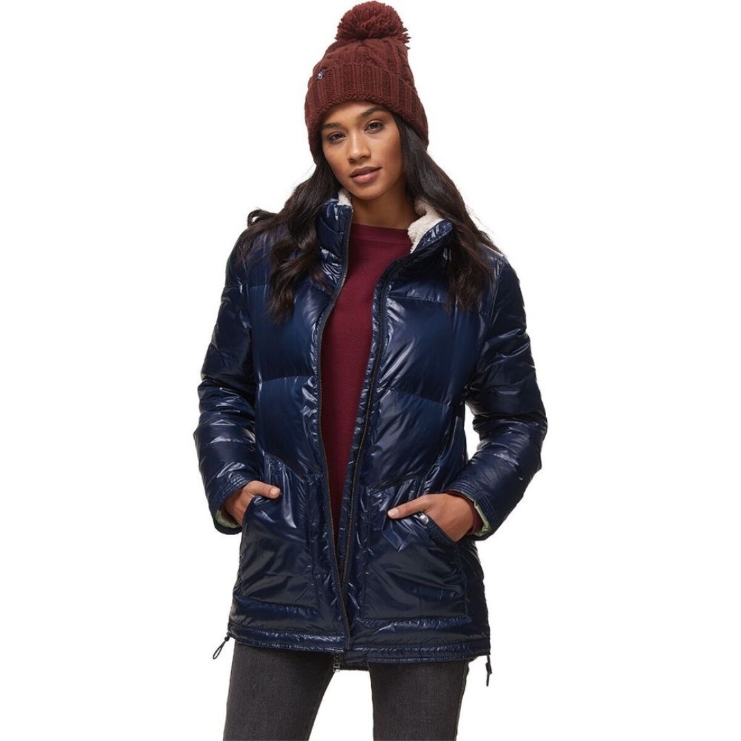 Carve Designs Anchor Portillo Down Blue Navy Women’s Jacket&Coat (Size M)