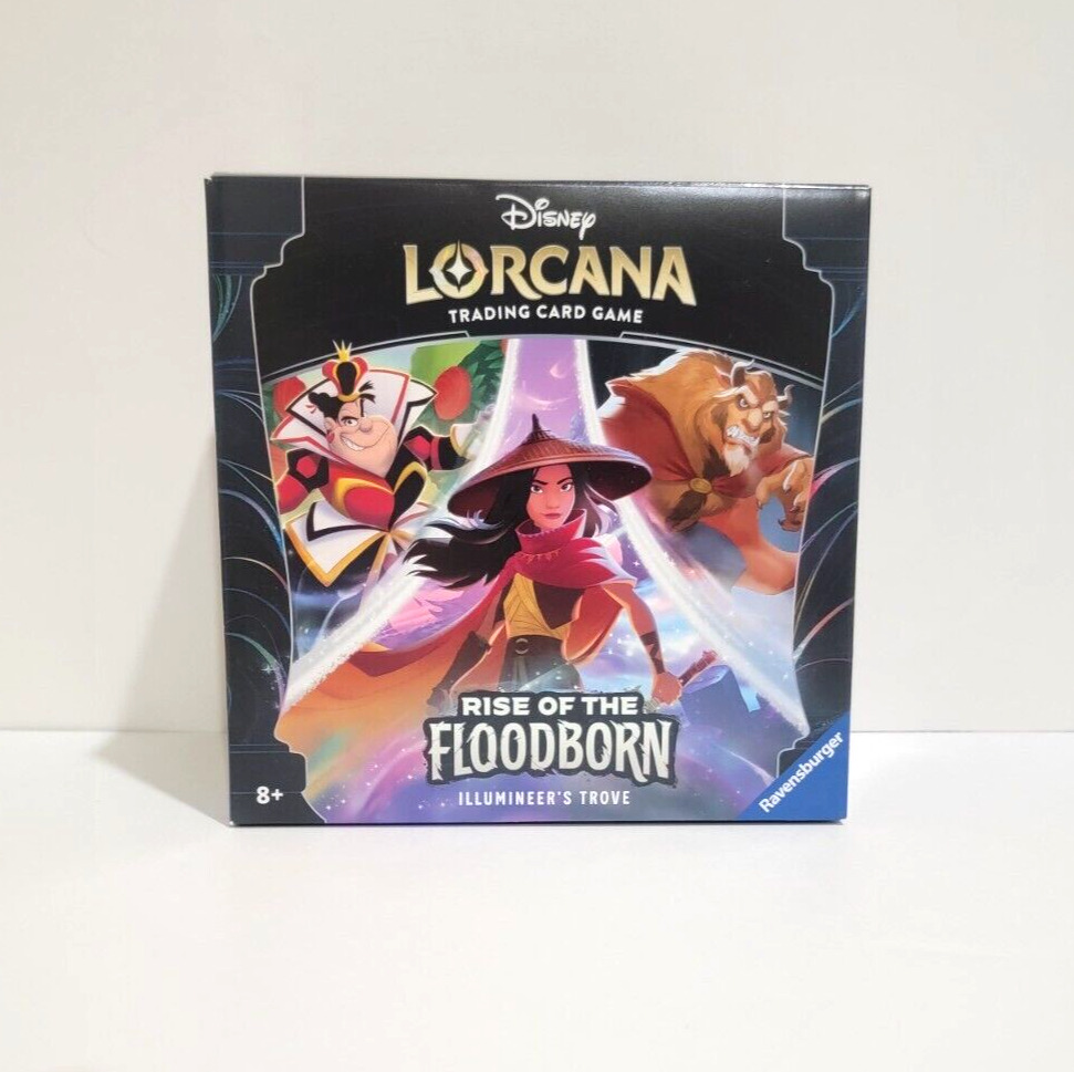DISNEY LORCANA Rise Of The Floodborn Illumineers Trove FACTORY SEALED - IN HAND