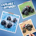 Q127 Amphibious Remote Control Trucks, IPX6 Waterproof Monster Truck RC Car
