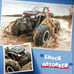 Q127 Amphibious Remote Control Trucks, IPX6 Waterproof Monster Truck RC Car