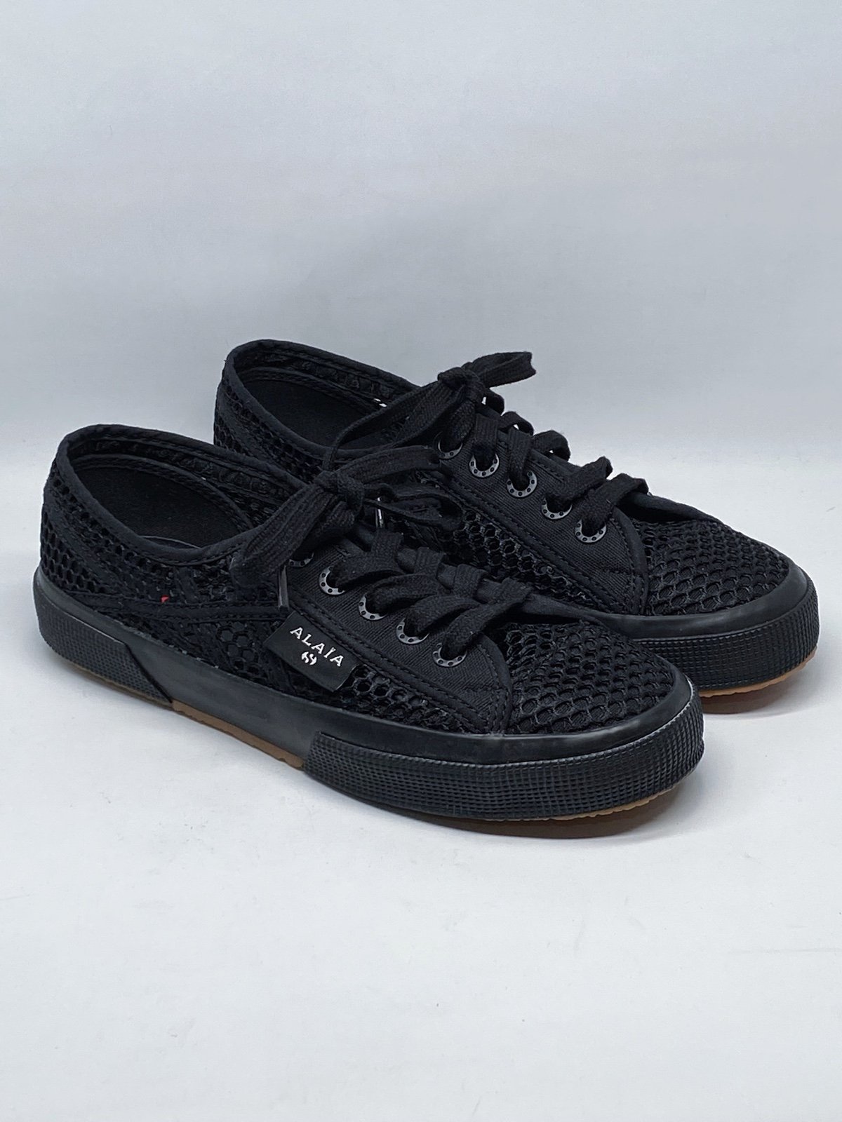 Alaïa Alaïa x Superga Mesh Flat Sneakers size 37