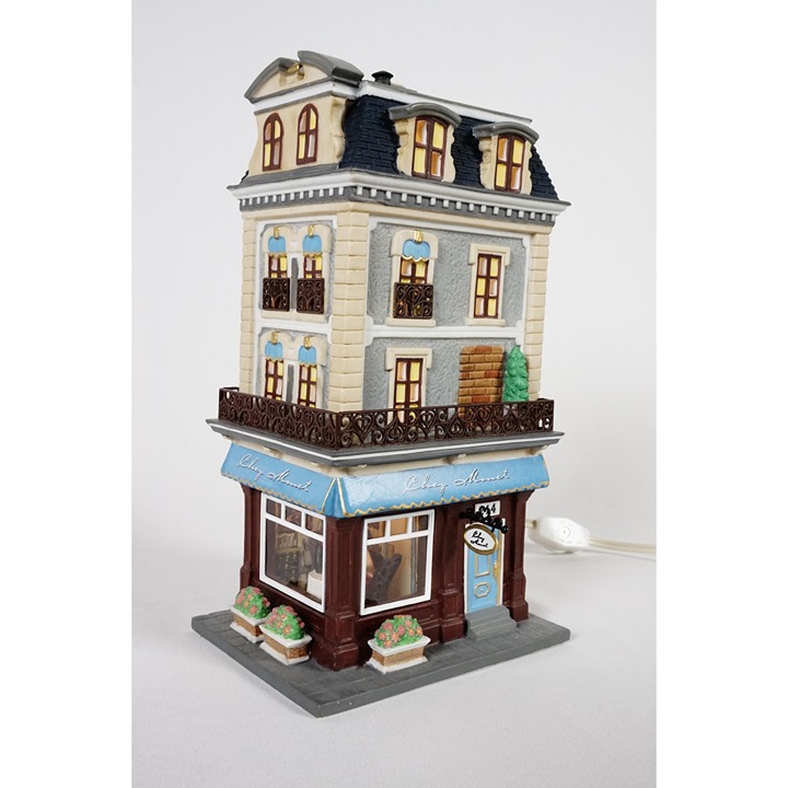 Department 56 Chez Monet Cafe Christmas in the City #58938 Original Box RARE