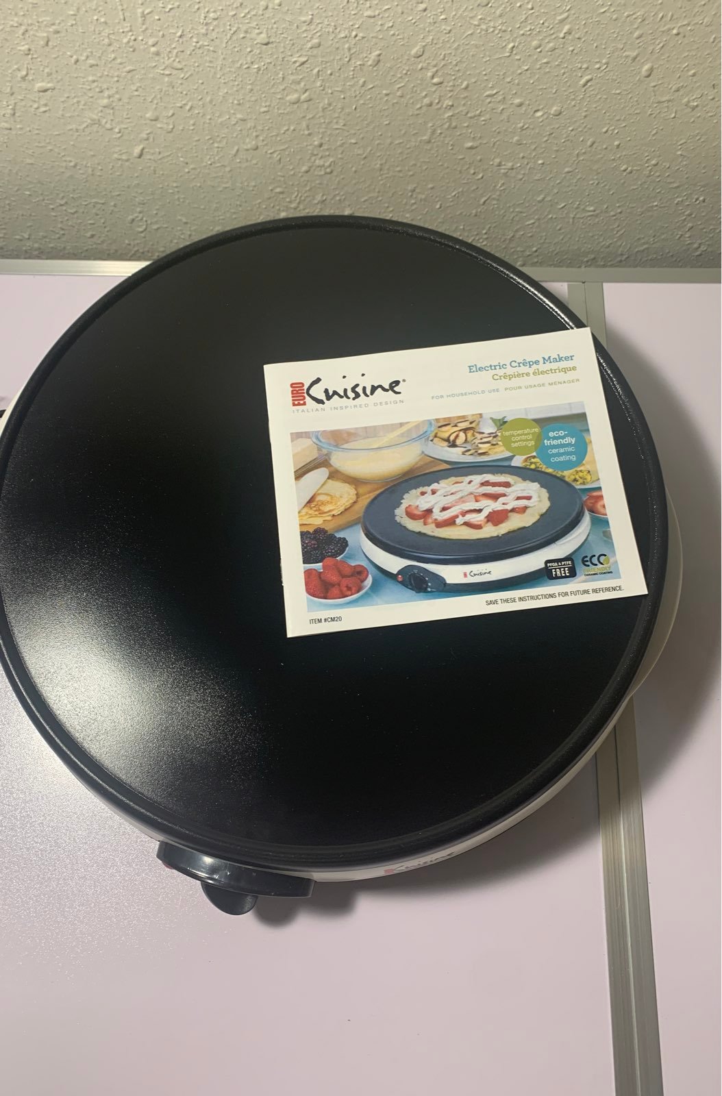 Euro Cuisine Electric Crepe Maker