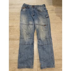 Pepe Jeans London Light Wash Distressed Blue Denim Straight Jeans Men's Size 34