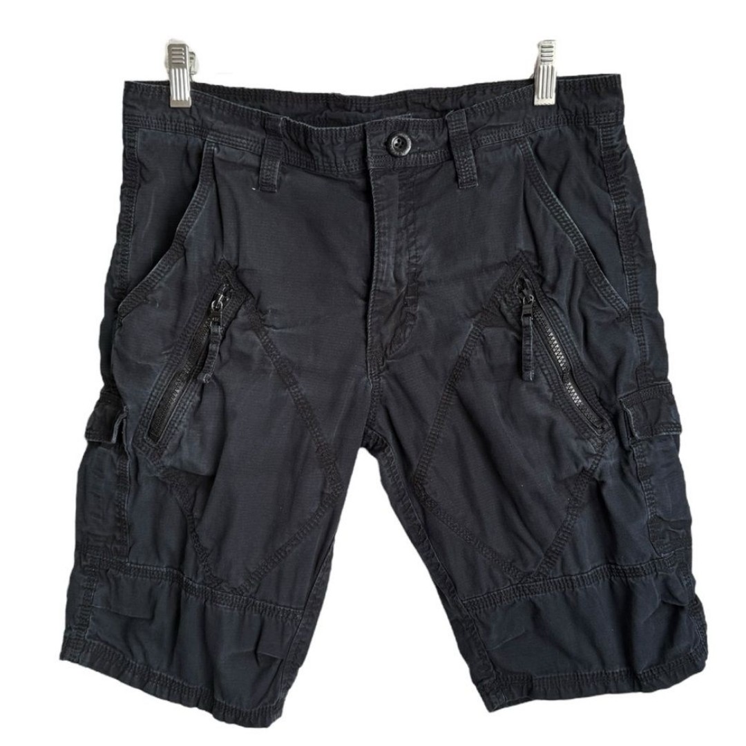 Armani Exchange Navy Blue Utility Cargo Shorts Men’s Size 31