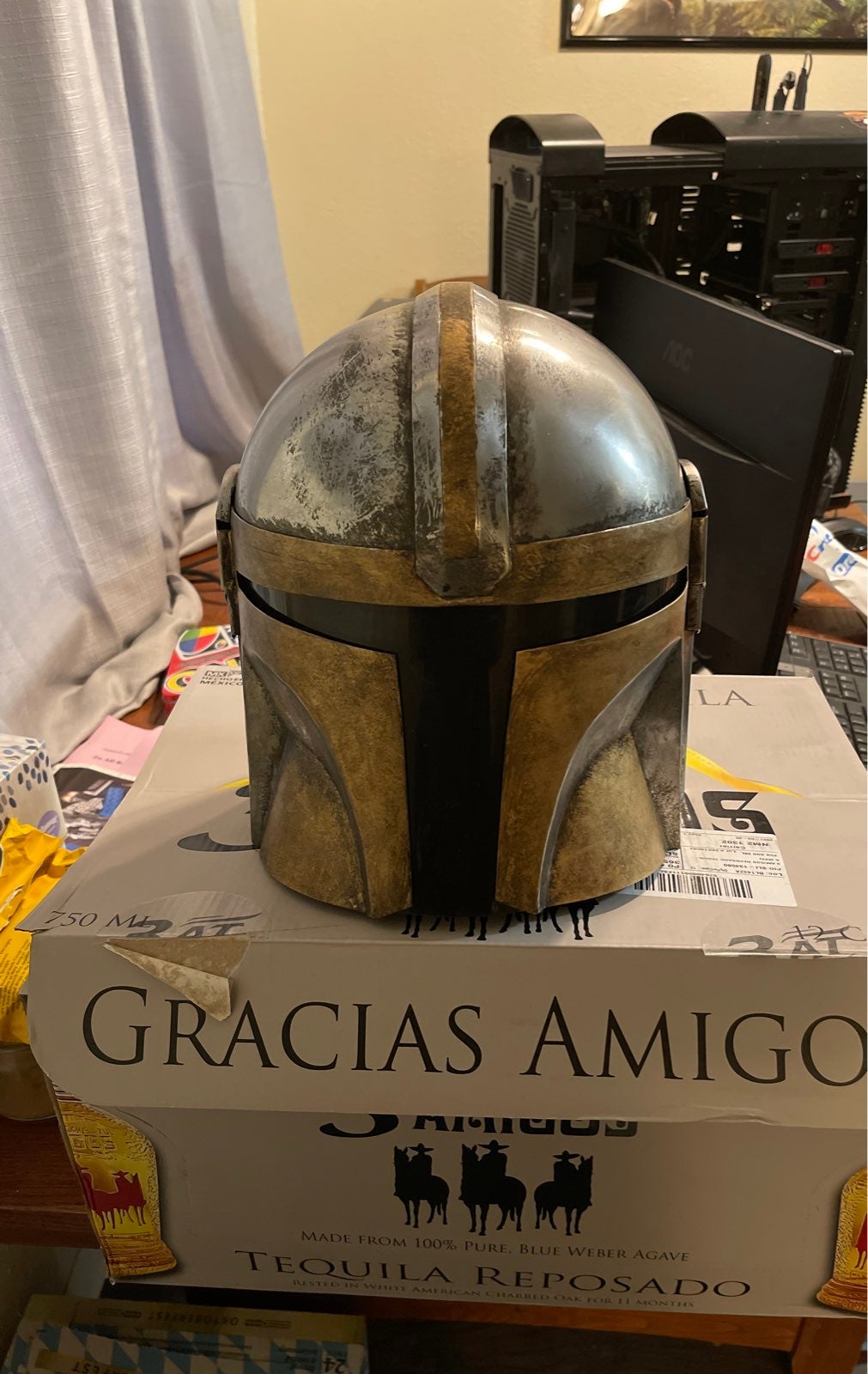 mandalorian helmet