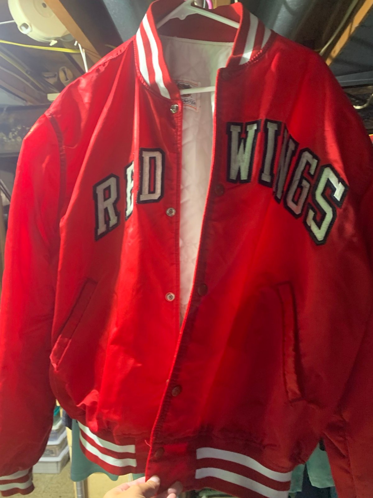 Vintage Starter NHL Detroit Red Wings Bomber Jacket
