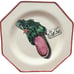 Christmas Unique Shoes Holiday Lane VTG Y2K Set Of 6 Salad/Dessert Plates NEW