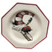 Christmas Unique Shoes Holiday Lane VTG Y2K Set Of 6 Salad/Dessert Plates NEW