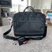 Samsonite Classic Leather Toploader Briefcase in Black