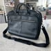 Samsonite Classic Leather Toploader Briefcase in Black