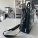 Samsonite Classic Leather Toploader Briefcase in Black