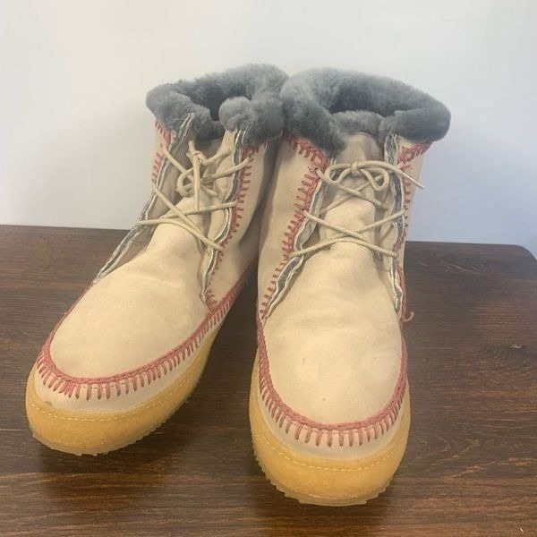 Laid back London Argo crochet boot women size 42/11