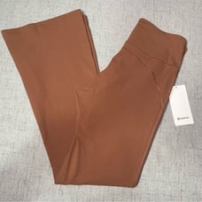 Lululemon Groove Pant Super High Rise Flared Pants Ancient Copper 12 Nwt
