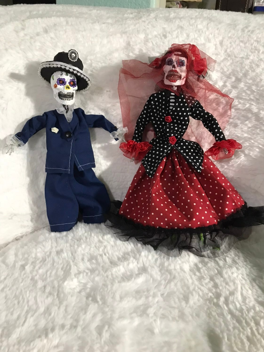 Love never dies couple dia de los muertos