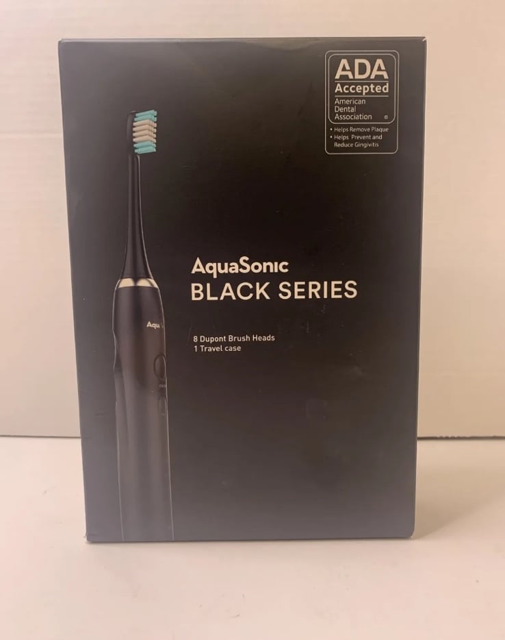 AquaSonic Black Series Ultra Sonic Whitening Toothbrush