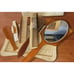 Art Deco Celluloid VTG Dresser Vanity Set ~ Brush Comb Mirror Shoe Horn, Buffer