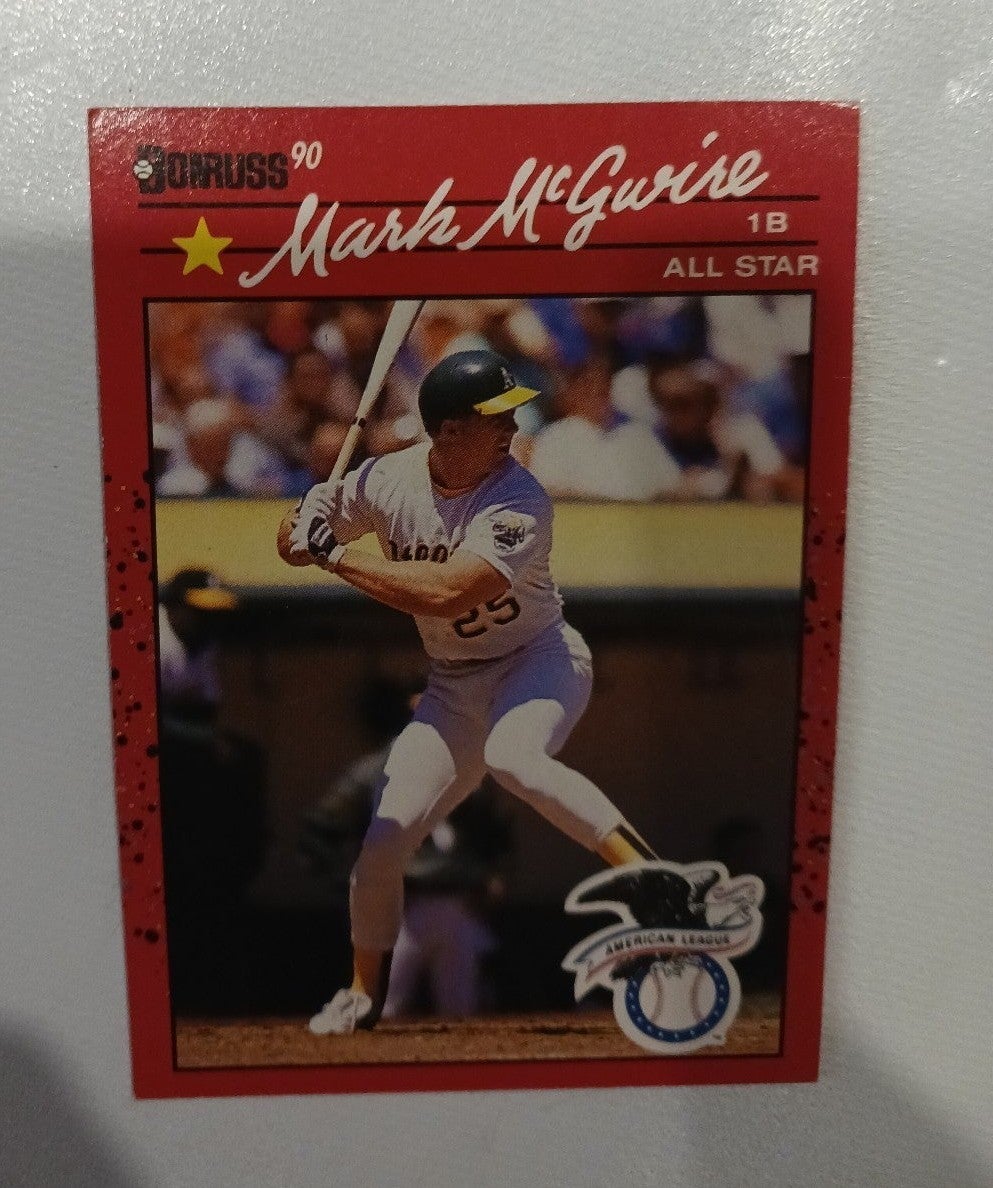 '89 Mark McGwire All-Star ERROR