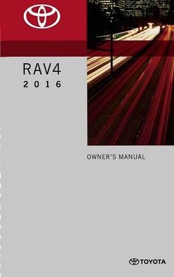 2016 Toyota Rav4 Owner's Manual
