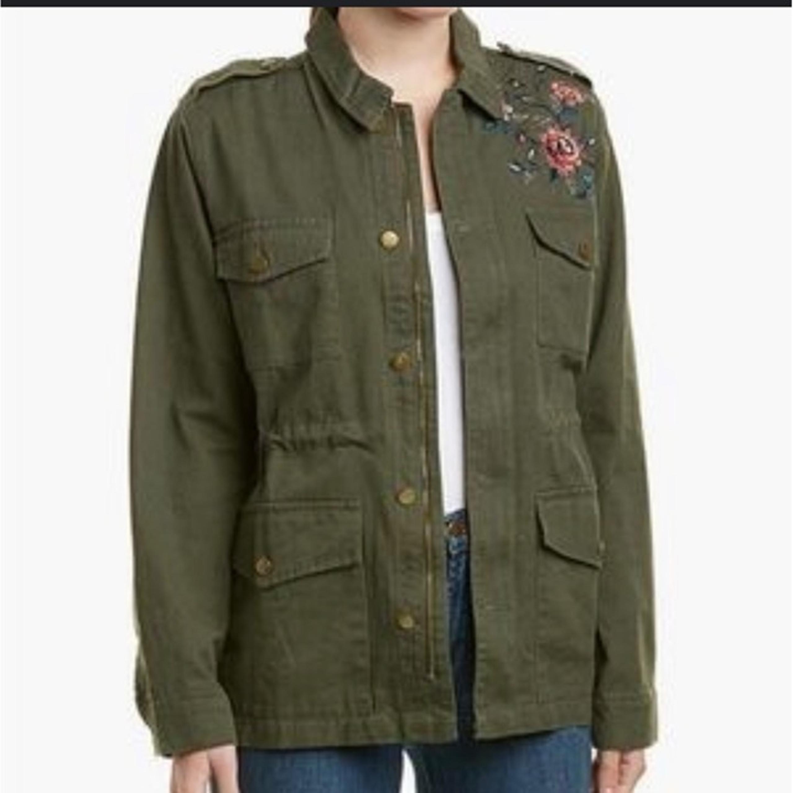 Velvet Rose Lightweight Military Jacket XS