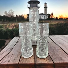 Lighthouse Nautical Specialty Cocktail Barware Glasses 16 Oz Lighthouse Tumblers