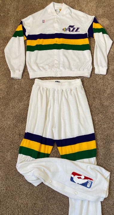 SAND KNIT UTAH JAZZ JOSE ORTIZ JACKET SK