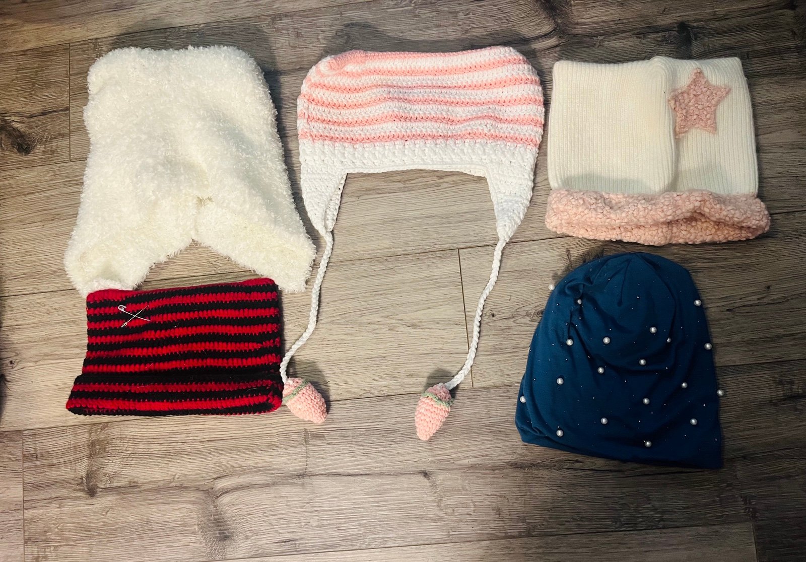 New funky and fun assorted hats