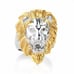 Lion Ring - Biker Ring - Mens Steel Ring