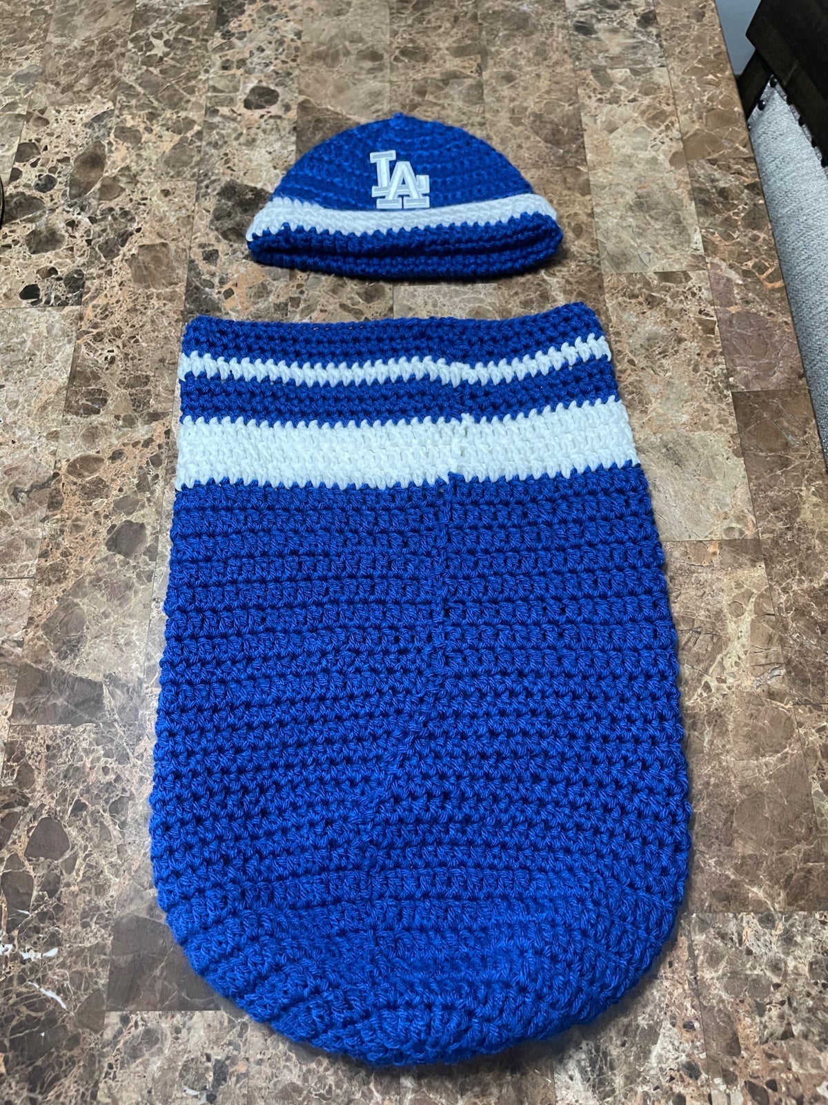 Baby Crochet Cocoon with Hat