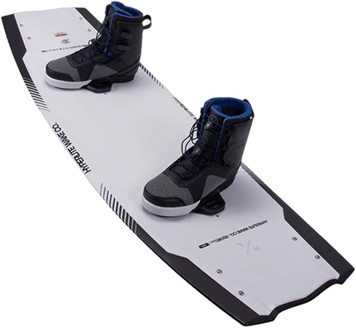 Hyperlite Rusty Pro Mens Wakeboard 143 W/Team X Bindings White/Black (9-10)