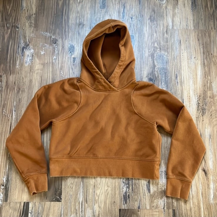 Lululemon Loungeful Cropped Hooded Sweatshirt