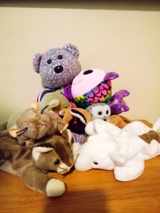 Ty Beanie Baby, Beanie Buddy, & Beanie Boo Large Lot of 8 Retired Plush