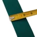 Day Lor Cinch Belt S/M Teal Green Elastic Gold Tone Buckle 80s Enameled Stretch.