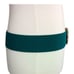 Day Lor Cinch Belt S/M Teal Green Elastic Gold Tone Buckle 80s Enameled Stretch.