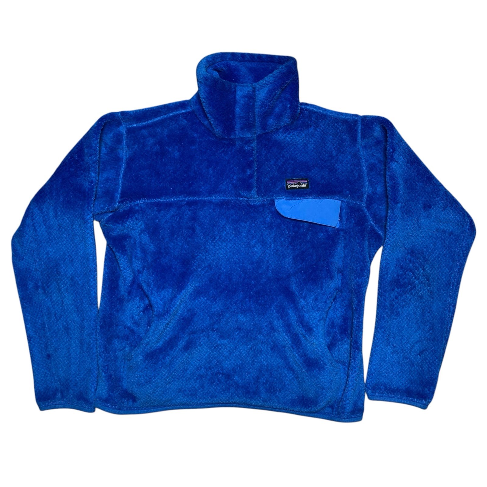 Patagonia Women’s Snap T Fleece Pullover Jacket Teal Blue