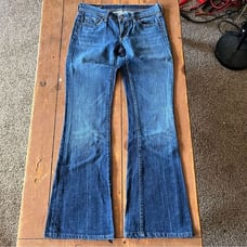 Citizens Of Humanity Vintage Y2k COH Ingird Low Waist Flare Jeans 2000s Trend