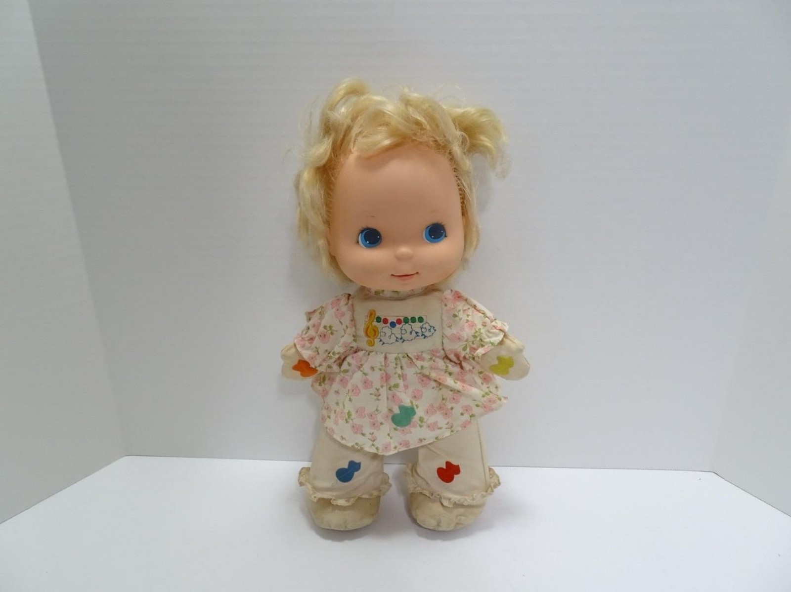 VTG Mattel Doll 1974 Love Notes Vintage Musical Baby Doll Toy Fun Music