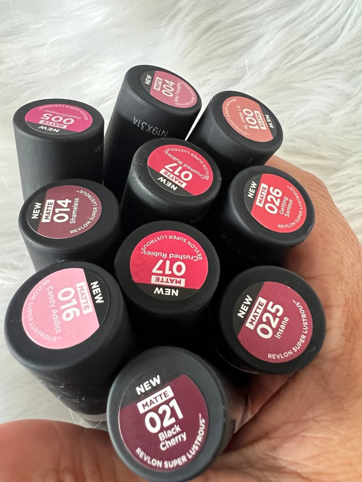 Revlon Matte Lipstick Bundle 10pcs