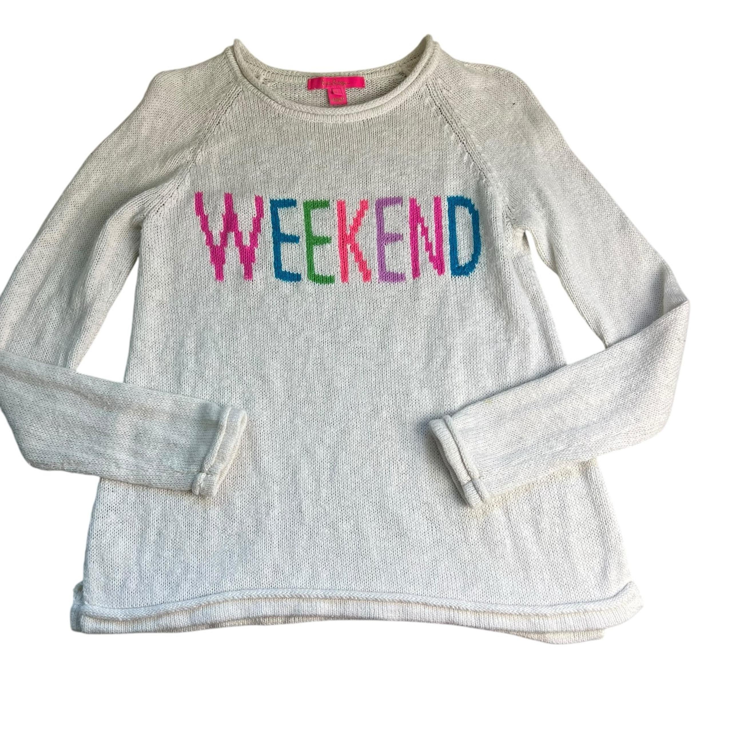 Lily Pulitzer “Weekend” Women’s Size Small Knit Sweater