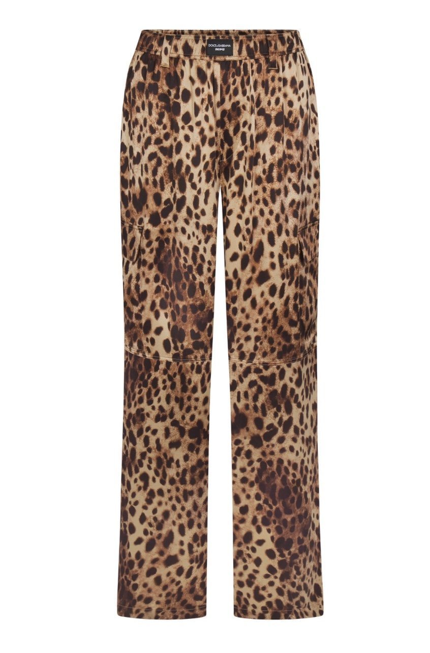 Dolce & Gabbana X SKIMS Silk Cargo Pants S