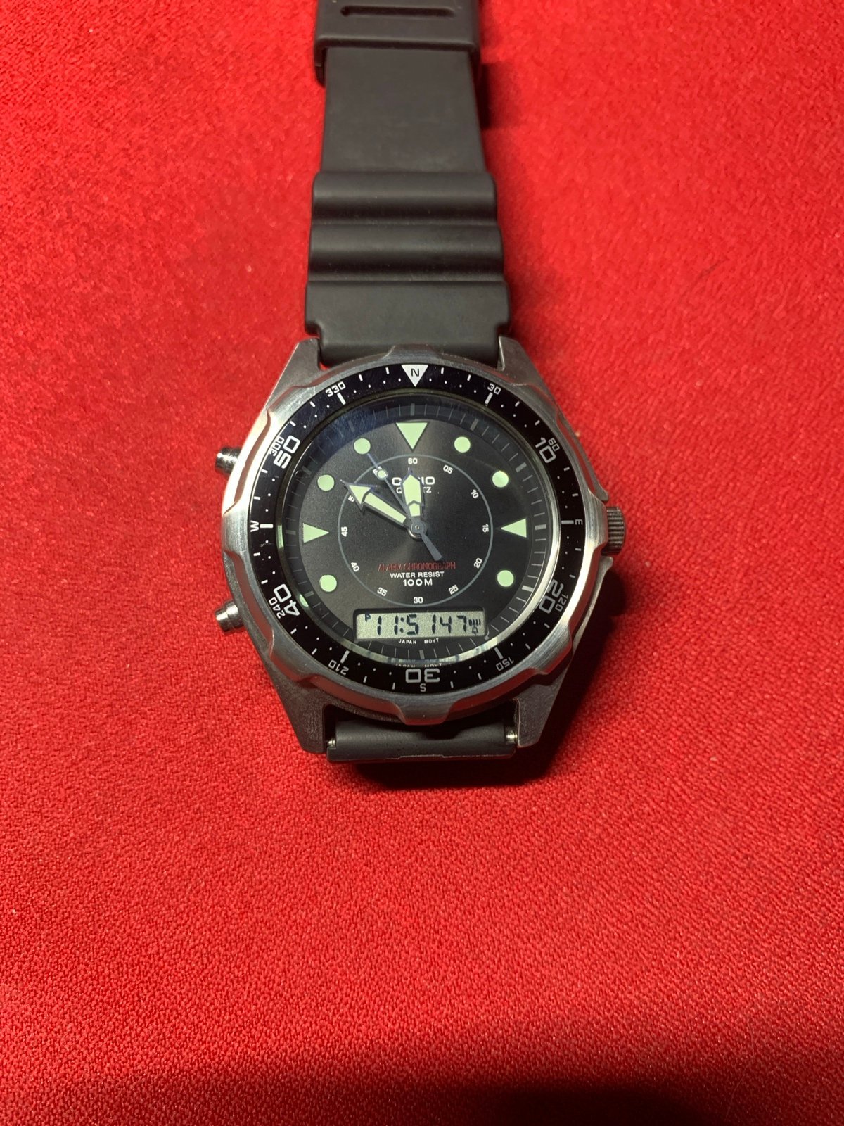 Casio AMW 320R Men's Black Watch