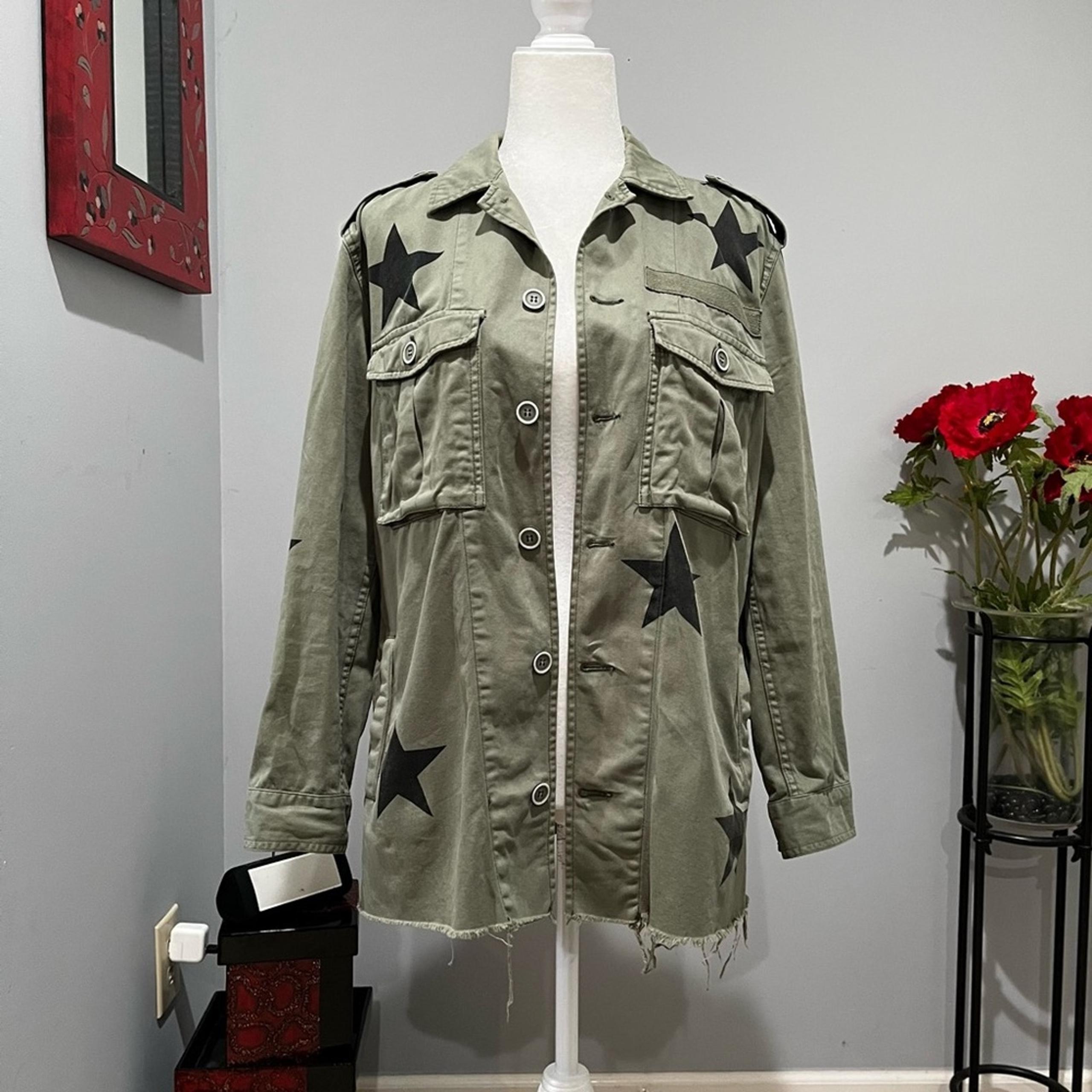 NEW PISTOLA Anthro Camilo Military Jacket Royal Honor Star Jacket Army Fatigue S