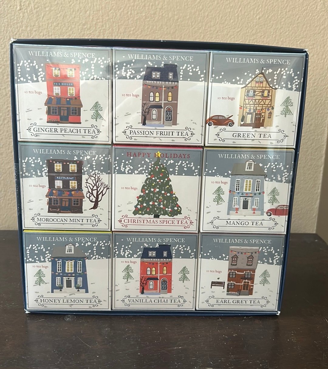 Williams & Spence Tea Christmas Gift 90 Tea Bags Exp 08/27