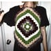 Crochet Halter Top with Linning Sizes S-M A One of a Kind Granny Square