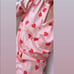 NASTY GAL SILK HEART PAJAMA SET