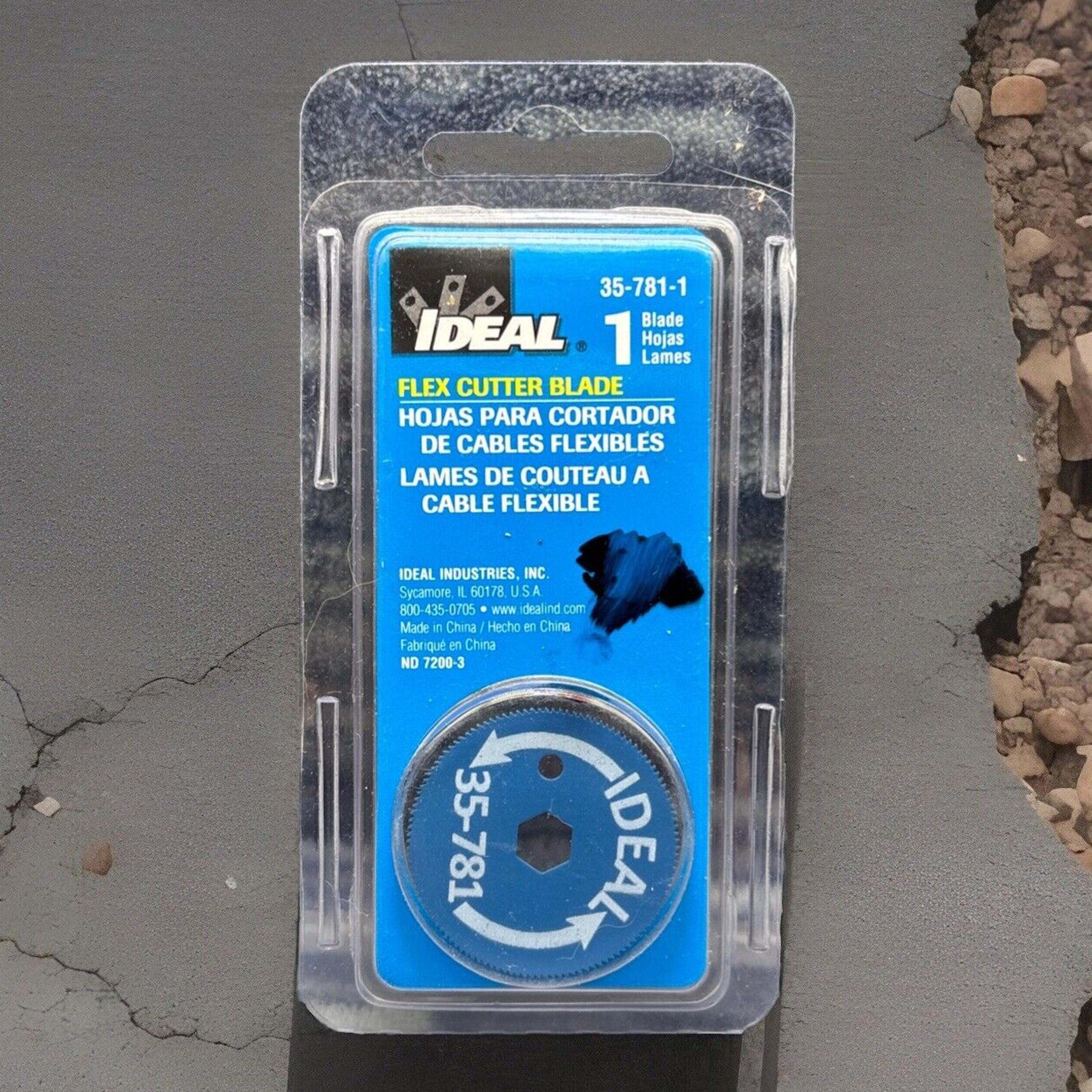 Ideal Flex Cutter Blade 35-781-1 Replacement Blade, 125686 BX/MC/AC Cutter {V}