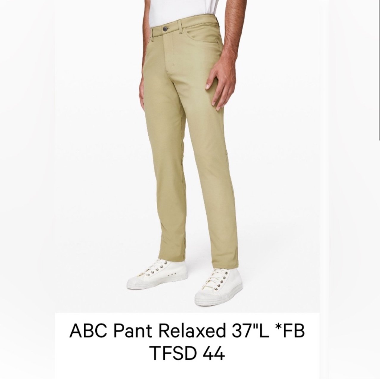 Men’s Lululemon 5 pocket pants