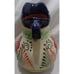 Handmade & Painted Mexican Terracotta Pitcher w/ 6 Tumblers Artisanal Painted Ta