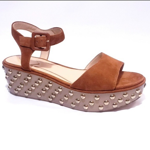 Brian Atwood Franki Studded Platform Sandals