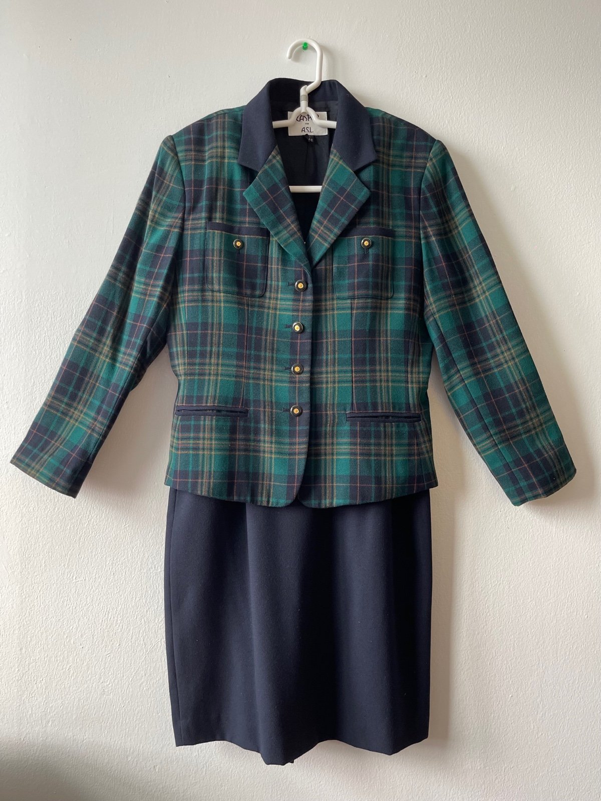 Kasper blazer & skirt set